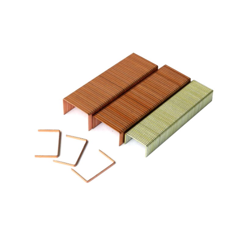 Kartonverschlossene Heftklammern